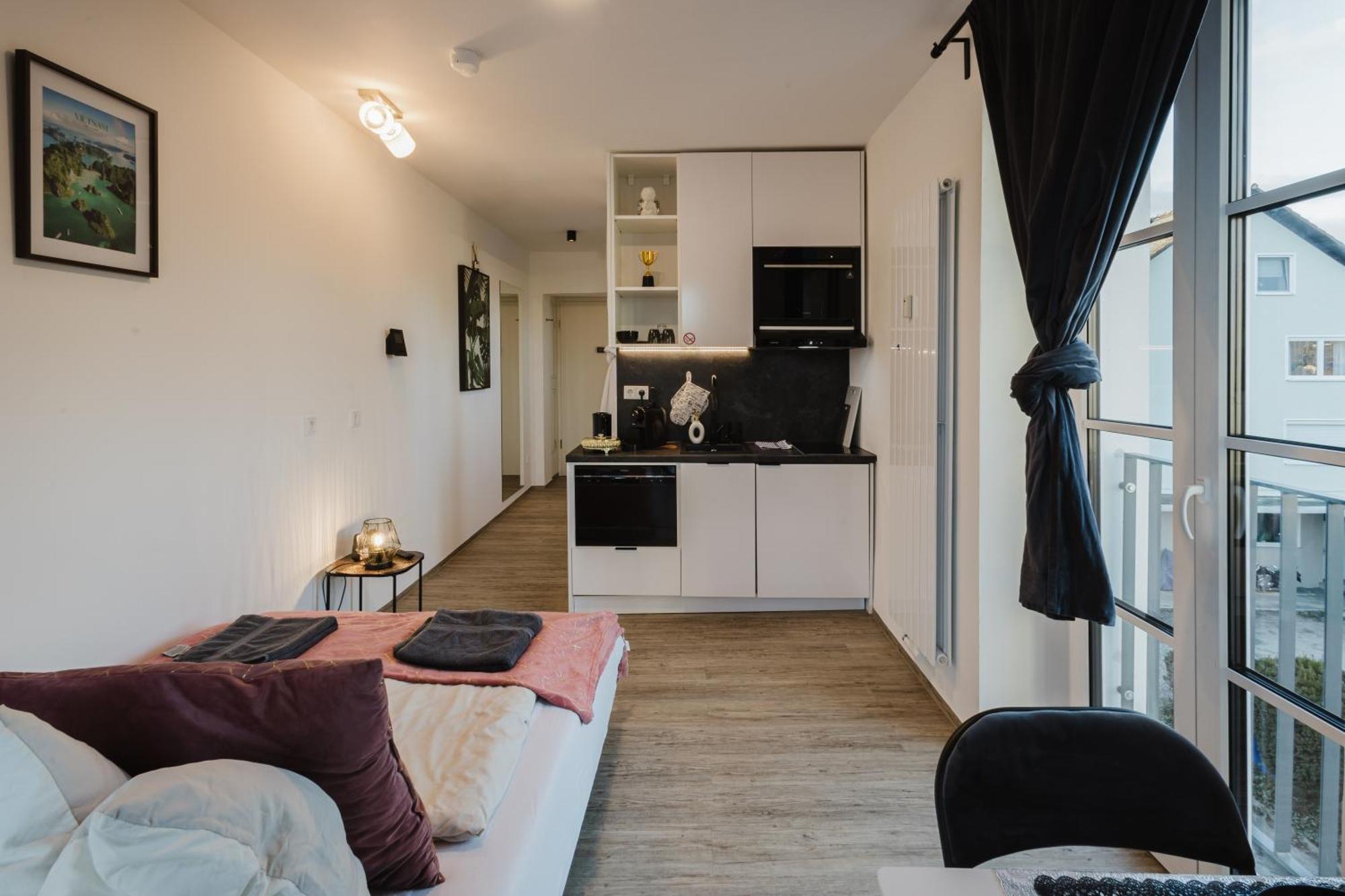 24-7 Living Passau - Cozy - Balcony - Kitchen Tiefenbach (Passau)
